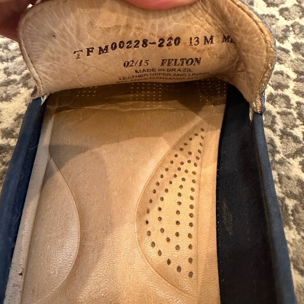 Tommy Bahama Felton Men’s 13M Navy Blue Shoes Loafer Slip On Casual Travel! LOOK - Picture 6 of 9